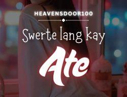 Swerte Lang Kay Ate 1